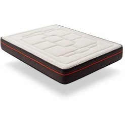 Matelas ZEN-PUR 70x190 Mousse à Mémoire De Forme HD | Très épais 25 Cm | Accueil Latex + HR | 7 Zones Grand Confort | NATURALEX - Blanc -Matelas Soldes Boutique 57011941 3