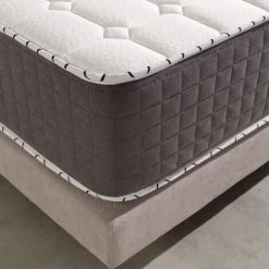 Matelas EXTRAFRESH 70 X 190 Cm Mousse à Mémoire MEMOFRESH - Technologie Aero-Latex Haute Durabilité - NATURALEX - Blanc -Matelas Soldes Boutique 57332928 4