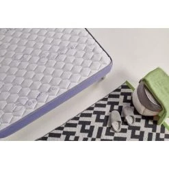 Matelas GELTEC 90 X 190 Cm Mousse à Mémoire De Forme Aerapur | Technologie Blue Latex | Épais 30 Cm | NATURALEX - Blanc -Matelas Soldes Boutique 57332973 4