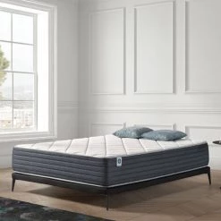 Matelas AURA 70 X 190 Cm Mousse à Mémoire De Forme HD | Accueil Latex Grand Confort | Épais 22 Cm | NATURALEX - Blanc