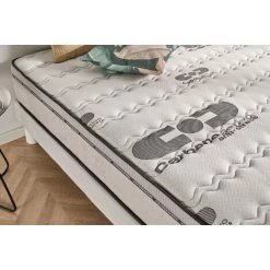 Matelas VISCO CARBONE 70 X 190 Cm Mousse à Mémoire De Forme HD | Épais 30 Cm | Haut De Gamme | Maxi Confort | NATURALEX - Blanc 8 Matelas VISCO CARBONE 70 X 190 Cm Mousse à Mémoire De Forme HD | Épais 30 Cm | Haut De Gamme | Maxi Confort | NATURALEX - Blanc -Matelas Soldes Boutique 57333104 4