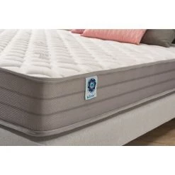 Matelas AEROLATEX 135 X 190 Cm Mousse à Mémoire De Forme HR | Technologie Blue Latex | Épais 30 Cm | NATURALEX - Blanc -Matelas Soldes Boutique 57333196 5