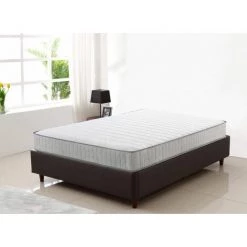 IZTOSS Matelas 140x190cm - Épaisseur 18 Cm - Luxe Matelas Mémoire De Forme Pour Adulte Enfant - 7 Zones De Confort Mousse Mémoire Adaptative (140x190x18cm)