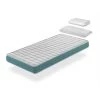 DREAMDI Pack Matelas 70X160 EKOZEN LIT ENFANT, Epaisseur 14 CM + 1 Oreiller A Memoire 70x35 + 1 Protege Matelas 70x160