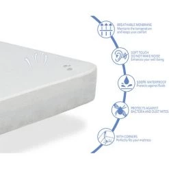 DREAMDI Pack Matelas 70X160 EKOZEN LIT ENFANT, Epaisseur 14 CM + 1 Oreiller A Memoire 70x35 + 1 Protege Matelas 70x160 9 DREAMDI Pack Matelas 70X160 EKOZEN LIT ENFANT, Epaisseur 14 CM + 1 Oreiller A Memoire 70x35 + 1 Protege Matelas 70x160 -Matelas Soldes Boutique 57598756 5