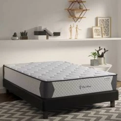 Matelas Mémoire De Forme 180x200 Royal Luxury 27 Hbedding - Mousse HR 28kg, 27cm D'épaisseur + Couette + 2 Oreillers - Blanc -Matelas Soldes Boutique 57641940 3