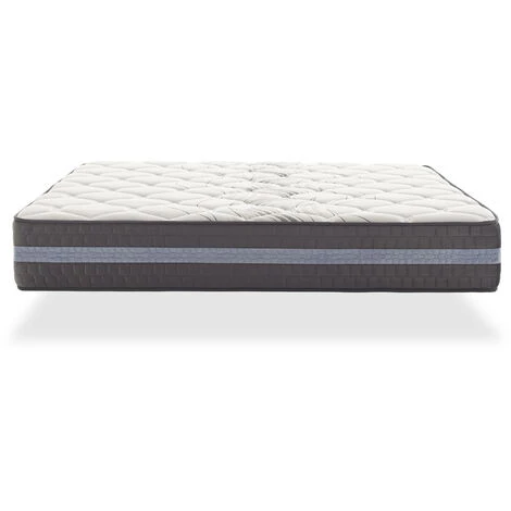 Dmora Suite Simple, Structure En Mousse à Mémoire Et Gel, Orthopédique Et Anatomique à Capacité Portante Moyenne/rigide, Cm 90x190 Hauteur 30 5 Dmora Suite Simple, Structure En Mousse à Mémoire Et Gel, Orthopédique Et Anatomique à Capacité Portante Moyenne/rigide, Cm 90x190 Hauteur 30 – Image 5