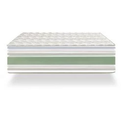 Dmora Superior Simple, Structure En Mousse à Mémoire Et Gel, Orthopédique Et Anatomique Avec Une Capacité Portante Moyenne/rigide, Cm 105x190 Hauteur 22 -Matelas Soldes Boutique 58166367 3