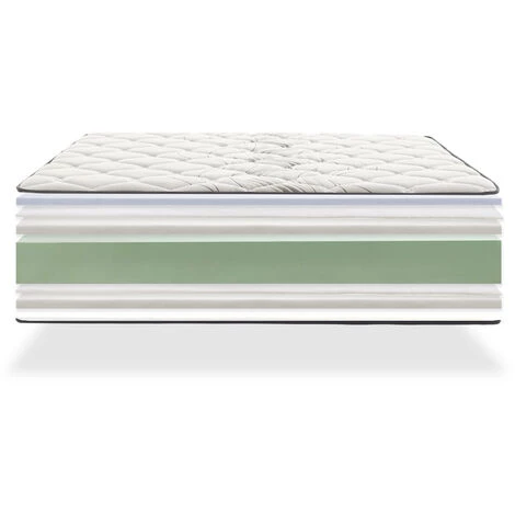 Dmora Suite Simple, Structure En Mousse à Mémoire Et Gel, Orthopédique Et Anatomique Avec Capacité Portante Moyenne/rigide, Cm 105x190 Hauteur 30 3 Dmora Suite Simple, Structure En Mousse à Mémoire Et Gel, Orthopédique Et Anatomique Avec Capacité Portante Moyenne/rigide, Cm 105x190 Hauteur 30 – Image 3