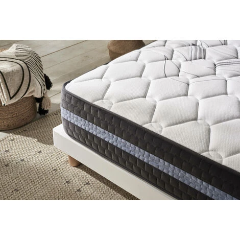 Dmora Suite Simple, Structure En Mousse à Mémoire Et Gel, Orthopédique Et Anatomique Avec Capacité Portante Moyenne/rigide, Cm 105x190 Hauteur 30 5 Dmora Suite Simple, Structure En Mousse à Mémoire Et Gel, Orthopédique Et Anatomique Avec Capacité Portante Moyenne/rigide, Cm 105x190 Hauteur 30 – Image 5