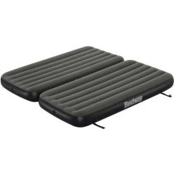 Lit 3 En 1 - BESTWAY - Airbed Tritech™ Connect And Rest™ - Lits Jumeaux, Lit Surélevé, Lit King Size - 188 X 99 X 25 Cm -