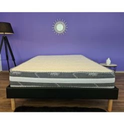 NUITSDOR Matelas Orthopédique 120x190 X 22 Cm + Oreiller Mémoire + Alèse - Ferme - Face Hiver Laine - Ame Poli Lattex Haute Densité - Hypoallergénique 7 NUITSDOR Matelas Orthopédique 120x190 X 22 Cm + Oreiller Mémoire + Alèse - Ferme - Face Hiver Laine - Ame Poli Lattex Haute Densité - Hypoallergénique -Matelas Soldes Boutique 58321686 3