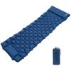 VINGO Tapis De Couchage Gonflable Avec Matelas Pneumatique Pour Pompe A Pied D'oreiller Pour La Randonnee, La Randonnee, Les Voyages,Bleu Roi,192*60*8.5cm - Bleu Roi