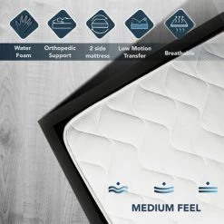 TANHK Matelas à Mémoire De Forme 100% Made In Italy | Orthopédique Fermetée Moyenne | Système Anti Points De Pression | Hypoallergénique, Anti Bactéries Et Acariens | Haute Respirabilité | Simple 90 X 190 -Matelas Soldes Boutique 58874463 3