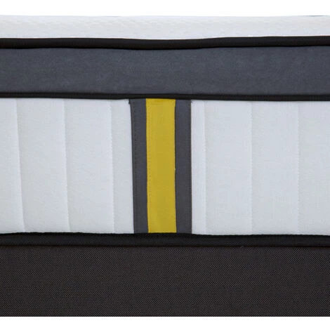 BELLECOUR LITERIE | Matelas TIVOLI 90x190 Cm | Mousse à Mémoire De Forme | Soutien Ferme - Blanc 5 BELLECOUR LITERIE | Matelas TIVOLI 90x190 Cm | Mousse à Mémoire De Forme | Soutien Ferme - Blanc – Image 5