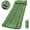 MONLY Tapis De Camping Ultraléger Avec Oreiller, Matelas Gonflable, Lit D'extérieur, Imperméable, Pour Randonnée Et Trekking