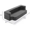 DORMALIT Matelas Lit Futon Kma-Lit Pliant 100x190 - Epaisseur 24 Cm Canape Lit - Matelas Lit