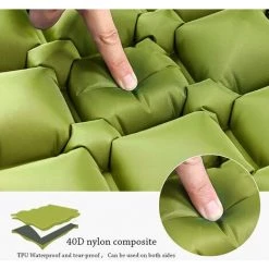 KARTOKNER Matelas De Camping Autogonflant Avec Oreiller - Matelas De Camping Ultraléger - Lit De Camping Simple Pour Randonnée, Camping(vert Sapin) -Matelas Soldes Boutique 59756709 3