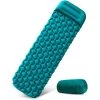 KARTOKNER Matelas De Camping Gonflable Tapis De Gonflable éTanche Tapis De Couchage D’Air UltraléGer Pour Camping,Voyage, RandonnéE 195*60*5CM(vert émeraude)