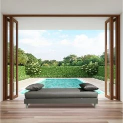 Lit D'extérieur Essenzia MATELAS D'EXTERIEUR STERLING 80x200 - Blanc -Matelas Soldes Boutique 59919031 4