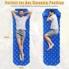 PERLE RARE Matelas De Camping Ultraléger Matelas Pneumatique Avec Pompe à Pied Tapis De Camping Plage Camping Randonnée Bleu Royal