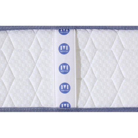 Matelas Merinos Joystic Ressorts Ensachés 70x190 - Blanc 4 Matelas Merinos Joystic Ressorts Ensachés 70x190 - Blanc – Image 4