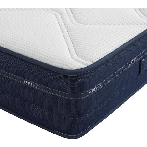 Matelas Ressorts Et Mémoire De Forme Rêve 500 - SOMEO 100x190 - Blanc 4 Matelas Ressorts Et Mémoire De Forme Rêve 500 - SOMEO 100x190 - Blanc – Image 4