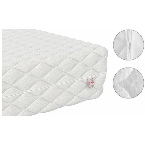 KIDS LITERIE Matelas Mémoire De Forme Orsa 80x190 Blanc - Blanc 4 KIDS LITERIE Matelas Mémoire De Forme Orsa 80x190 Blanc - Blanc – Image 4