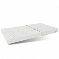 KIDS LITERIE Matelas Mousse Picchi 90x190 Blanc - Blanc