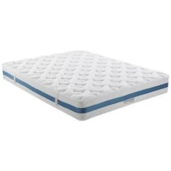 VENTE-UNIQUE.COM Matelas 1116 Ressorts Ensachés à Bande Respirante AIRPLAY De DREAMEA PLAY ép.24cm - 180 X 200 Cm