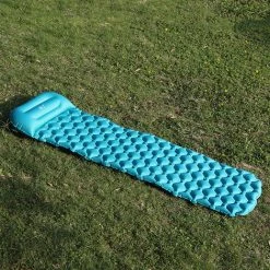 MACARON Matelas De Camping Épaisseur Améliorée 10cm Tapis De Couchage Autogonflant, Matelas Randonnée Avec Oreiller, Matelas Gonflable Ultraléger Pour Camping,Tente,Randonnée LO-Ron -Matelas Soldes Boutique 60657008 5