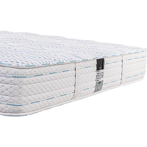 LUXURY LITERIE Matelas 180x200 Cm, Hauteur 24cm, Mousse à Mémoire De Forme Thermotec Sensation, Haute Adaptabilité, Indépendance Du Couchage, Ergonomique, Reversible 3 LUXURY LITERIE Matelas 180x200 Cm, Hauteur 24cm, Mousse à Mémoire De Forme Thermotec Sensation, Haute Adaptabilité, Indépendance Du Couchage, Ergonomique, Reversible – Image 3
