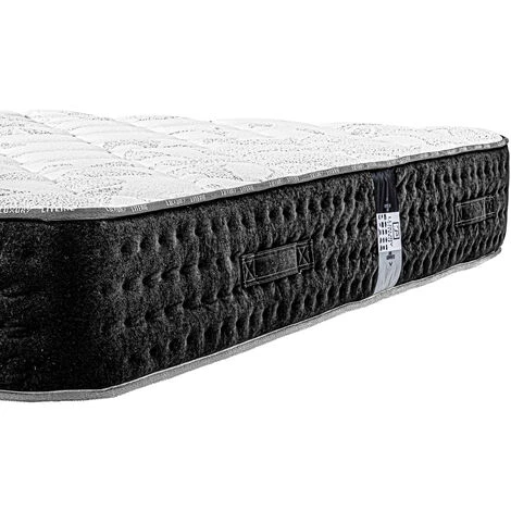 LUXURY LITERIE Matelas 90x190 Cm, Hauteur 27cm, Ressorts Ensachés Mousse Haute Densité, Ferme, Sérénité 2 LUXURY LITERIE Matelas 90x190 Cm, Hauteur 27cm, Ressorts Ensachés Mousse Haute Densité, Ferme, Sérénité – Image 2