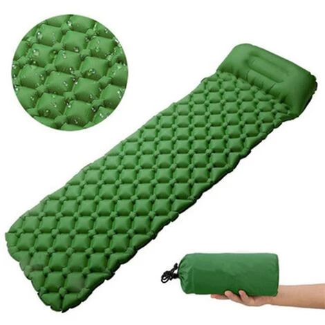 LTS FAFA Matelas De Couchage Ultraléger Avec Oreiller Intégré, Matelas De Camping Gonflable Compatible Avec La Randonnée, Les Voyages Et La Randonnée, Camp Compact Et Portable. 1 LTS FAFA Matelas De Couchage Ultraléger Avec Oreiller Intégré, Matelas De Camping Gonflable Compatible Avec La Randonnée, Les Voyages Et La Randonnée, Camp Compact Et Portable.