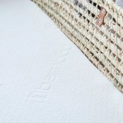 Babysom - Matelas De Couffin Bamboo - 72x32cm - Landau | Nacelle | Berceau - Epaisseur 4cm - Forme Ovale - Déhoussable - Fabrication Francaise - Blanc 8 Babysom - Matelas De Couffin Bamboo - 72x32cm - Landau | Nacelle | Berceau - Epaisseur 4cm - Forme Ovale - Déhoussable - Fabrication Francaise - Blanc -Matelas Soldes Boutique 61180283 4