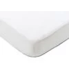 Babysom - Protège Matelas / Alèse Bébé - Bamboo - 60x120 Cm - Imperméable - Doux Et Respirant - Bouclette éponge - Blanc