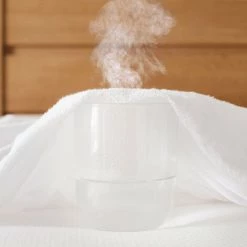 Babysom - Protège Matelas / Alèse Bébé - Bamboo - 60x120 Cm - Imperméable - Doux Et Respirant - Bouclette éponge - Blanc -Matelas Soldes Boutique 61180291 5