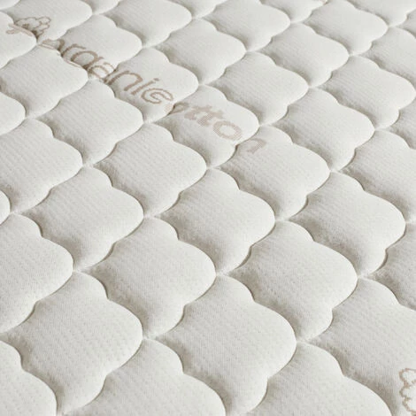 PTIT LIT P'tit Lit - Matelas Bébé Coton Bio - 60x120 Cm - 100% Coton : Matière Naturelle D'origine Végétale - Sans Traitement Chimique - Déhoussable - Oeko Tex® - Fabrication Française - Blanc 4 PTIT LIT P'tit Lit - Matelas Bébé Coton Bio - 60x120 Cm - 100% Coton : Matière Naturelle D'origine Végétale - Sans Traitement Chimique - Déhoussable - Oeko Tex® - Fabrication Française - Blanc – Image 4