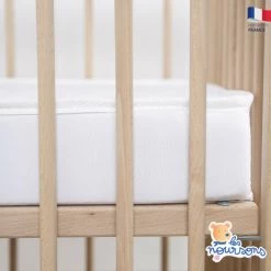 LES NOURSONS Matelas Bébé - 60x120 Cm - Réversible - OekoTex® - Garantie 2 Ans - Fabrication Française - Blanc 8 LES NOURSONS Matelas Bébé - 60x120 Cm - Réversible - OekoTex® - Garantie 2 Ans - Fabrication Française - Blanc -Matelas Soldes Boutique 61180299 4