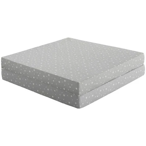Babysom - Matelas Bébé Pliant - 60 X 120 X 7 Cm - Idéal Pour Couchage D'appoint - Pliable De Voyage - Déhoussable - Motif 2 Babysom - Matelas Bébé Pliant - 60 X 120 X 7 Cm - Idéal Pour Couchage D'appoint - Pliable De Voyage - Déhoussable - Motif – Image 2
