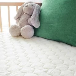 Babysom - Matelas Bébé Bamboo + 1 Protège Matelas Imperméable OFFERT - 70x140cm - Déhoussable - Epaisseur 12cm - Blanc -Matelas Soldes Boutique 61181932 5