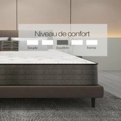 BOLLI Matelas 90x190 - Épaisseur 16cm - Luxe Matelas De Lit D'Adulte Et D'enfant - Matelas à Mémoire De Forme - 7 Zones De Confort Mousse Mémoire Adaptative -Matelas Soldes Boutique 61345736 3