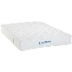 VENTE-UNIQUE.COM Matelas Ressorts Ensachés Et Mémoire De Forme ILLUSION De DREAMEA ép.24cm - 140 X 190 Cm