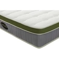 VENTE-UNIQUE.COM Matelas Ressorts Ensachés 7 Zones Mémoire De Forme Visco Carbone MANDEVILLA De NATUREA - ép.25cm - 140 X 190 Cm -Matelas Soldes Boutique 61518870 3
