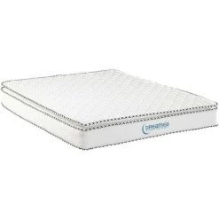 VENTE-UNIQUE.COM Matelas Ressorts Ensachés Et Surmatelas Intégré ALTIER De DREAMEA - 120 X 190 Cm