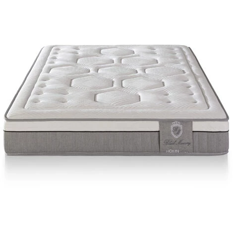 MARCKONFORT Matelas Black Memory 135x190 Cm à Mémoire De Forme Avec Ressots Ensachés, Fermeté Moyenne - BLANC 2 MARCKONFORT Matelas Black Memory 135x190 Cm à Mémoire De Forme Avec Ressots Ensachés, Fermeté Moyenne - BLANC – Image 2