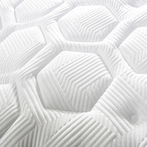 MARCKONFORT Matelas Black Memory 135x190 Cm à Mémoire De Forme Avec Ressots Ensachés, Fermeté Moyenne - BLANC 4 MARCKONFORT Matelas Black Memory 135x190 Cm à Mémoire De Forme Avec Ressots Ensachés, Fermeté Moyenne - BLANC – Image 4