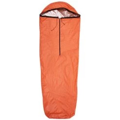 ASUPERMALL Sac De Couchage D'extérieur, Sac De Couchage D'urgence Portable, Sac De Couchage En Nylon Léger, Adapté Au Camping, Aux Voyages, à La Randonnée, Orange