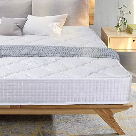 Homfa Matelas à Ressorts - Matelas 20 Cm - Matelas Simple à Ressorts Orthopédique - Matelas 1 Place - Matelas Double - Respirant - Haute élasticité - Fibre De Bambou - Dureté Moyenne (80 X 190 Cm) 4 Homfa Matelas à Ressorts - Matelas 20 Cm - Matelas Simple à Ressorts Orthopédique - Matelas 1 Place - Matelas Double - Respirant - Haute élasticité - Fibre De Bambou - Dureté Moyenne (80 X 190 Cm) – Image 4