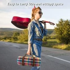 CATHERINE Couverture De Pique-Niques, Tapis De Pique-Nique,150X200CM Couverture Picnique, Couverture De Plage Anti Sable, Grande Pliable Portable Tapis De Plage Imperméable, Pour Jardin Camping Plage -Matelas Soldes Boutique 63741399 3